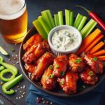 Honey Hot Wings (6 Pieces)